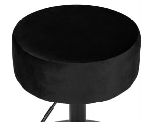 Пуф DOBRIN DANNY BLACK (черный велюр (MJ9-101))