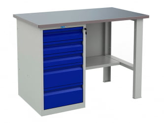 Верстак Профи (№ 202) ВТ120.ВД5/Ф1.000 / Profi WT120.WD5/F1.000