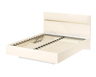 Кровать двуспальная Монако 903.21 Белый шпон/Даллас Айвори