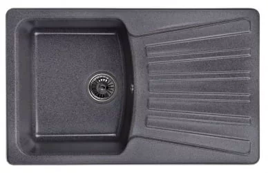 Кухонная мойка GRANULA 8001 Графит