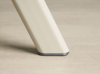 Раздвижной овальный стол Орфей 50 (01) Стоун крем