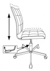 Кресло для оператора Бюрократ CH-330M/VELV73