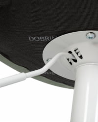 Стул барный DOBRIN TAILOR WHITE (пудрово-мятный велюр (MJ9-87)) 2 шт