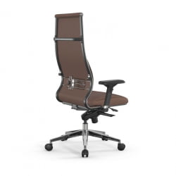 Кресло руководителя Мetta L 1m 46/4D Infinity Easy Clean (MPES) Комплект 2 Светло-коричневое