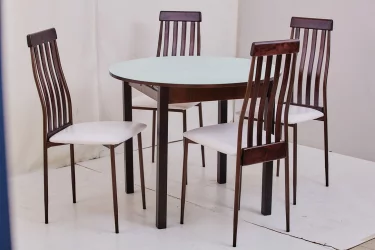 Обеденный стол ZD 04 квадрат  белый