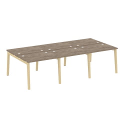 Рабочая станция ОНИКС ВООД ОВ.Д.РС-6.1.7 Тиквуд Темный/Светлый / ONIX WOOD OW.D.RS-6.1.7