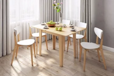 Маленький обеденный стол Фантазия Дуб сонома