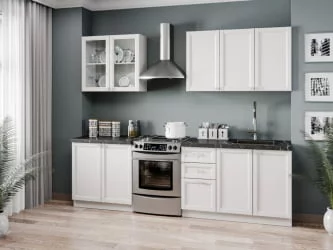 Шкаф кухонный 300 Джулия ЛД 284.310.000.016 Белый