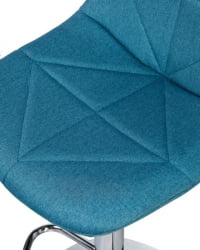 Стул барный DOBRIN DINA (синий) 2 шт