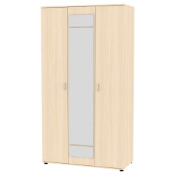 Шкаф распашный Алиса (H5_M) 2230х1200х540 ручка скоба 96мм (ДМ)