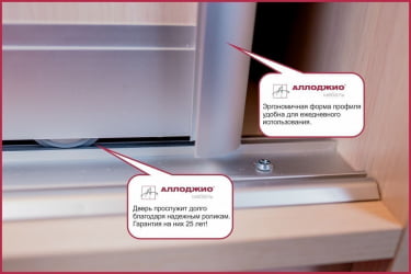 Шкаф-купе эконом Хит-23-14-77 Париж Аруба Венге