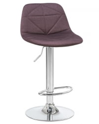 Стул барный ДОБРИН ДИНА (коричневый) 2 шт / DOBRIN DINA