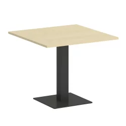 Стол журнальный квадратный HOME OFFICE VR.SP-5-90.2 Клен/Антрацит металл