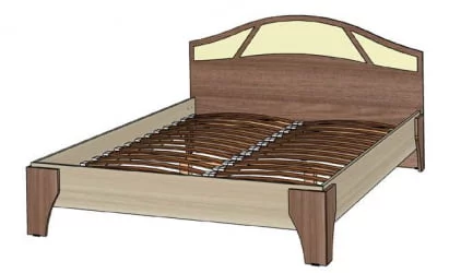 Кровать Верона 140x200 Ясень шимо