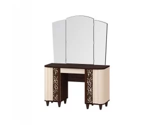 Туалетный столик Катрин 92.06 Дуб венге Белый песок Браун вуд