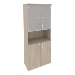 Шкаф высокий широкий ОНИКС О.СТ-1.4 Дуб Аттик / ONIX O.ST-1.4