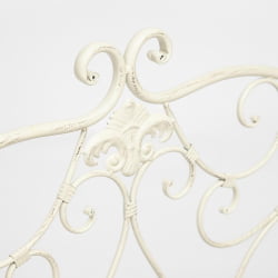 Скамья Secret de Maison BEAUJOLAIS + подушка (mod. PL08-8574) металл, 136х46х96см, белый антик (antique white)