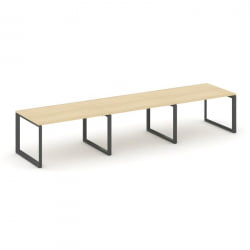 Стол переговорный Стайл Проджект СН-59О.СПРГ-021.3 Акация Лорка/Металл Антрацит 2940*980*750 / SN-59O.SPRG-021.3