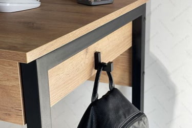 Стол Юниор SMU-01 белое дерево/белый муар