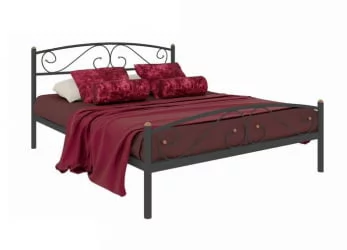 Кровать Вероника Plus 1400х1900 Черная