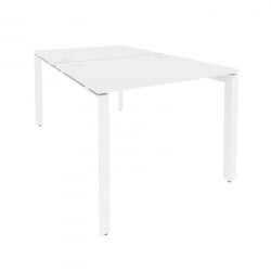 Рабочая станция на П-образном м/к ОНИКС О.МП-Д.РС-2.1.8 Белый Бриллиант / ONIX O.MP-D.RS-2.1.8