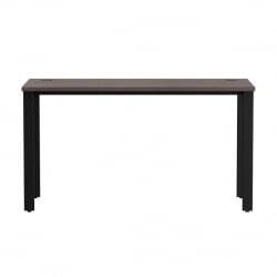 Стол прямой на металлокаркасе, опоры 90 гр Everprof EVO 254S007 Дуб Пасадена Черный