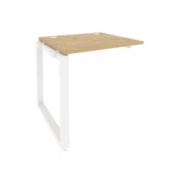 Наборный элемент рабочей станции на О-образном м/к ОНИКС О.МО-1.НРС-0.7 Тиквуд Светлый/Белый / ONIX O.MO-1.NRS-0.7