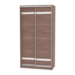 Шкаф-купе коричневый B-220х120х60-1(ЯШТ-D9D9)