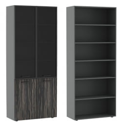 Шкаф для бумаг DALI DLI37250021 Эбен Антрацит