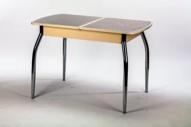 Стол обеденный Чикаго КЗ(6191) крем,завитки бронза