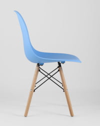 Стул Еамес Стйле ДСВ голубой 4 шт. комплект (разборный каркас) / Eames Style DSW
