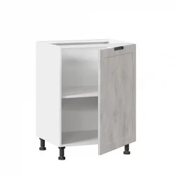 Тумба кухонная 600 Джамис ЛД 296.050.000.005 Белый Белый камень