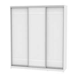 Шкаф-купе B-220х200х60-2(Белый-D9D9D9)