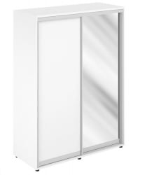 Шкаф-купе высокий с одним зеркалом Sigma SG.719.OL.OL.AL Дуб светлый