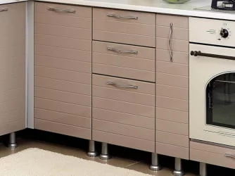 Кухонный гарнитур угловой Анастасия №7 Белый Капучино