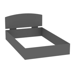 Кровать Алиса(L6)1247х798х2063(Графит)