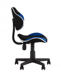 Стул офисный QZY Черно-синий