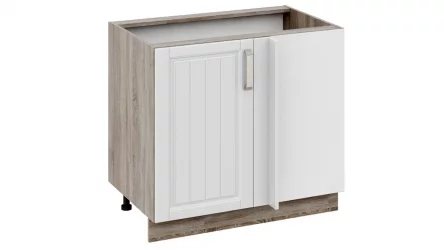 Шкаф нижний с планками для формирования угла Прованс Н_72-90_1ДРпУ