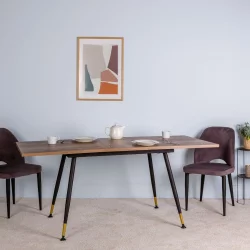 Стол раздвижной Месси 120-160 Галифакс Табак