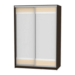 Шкаф-купе B-220х160х60-1(Венге-ДМ-D10D10)