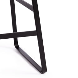 Стул барный DORO (mod. 9088S) пластик/металл, 53,5 х 52 х 74 х 97,5 см , Grey (Cерый) 7 / Brown (Коричневый) 9 / черный