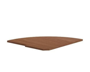 Полка заверщающая для угловой стойки PC-5.2 L Французкий Орех