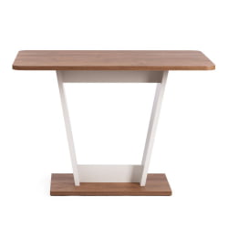 Стол TIBI нераздвижной ЛДСП, 68,6 х 110 х 75 см, Дуб Канзас/Пепел