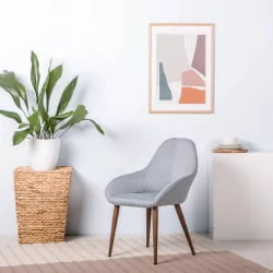 Стул Kent Желт/Натуральный Дуб