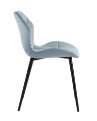 Стул Эдвин велюр пыльно-голубой 4 шт