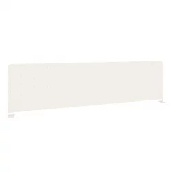 Экран тканевый боковой L1475мм Metal System Б.ТЭКР-147 Белый/Белый