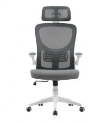 Кресло офисное TopChairs Airone серый ткань