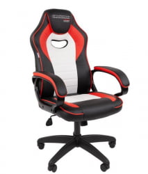 Кресло геймерское CHAIRMAN GAME 16 черный/оранжевый/белый
