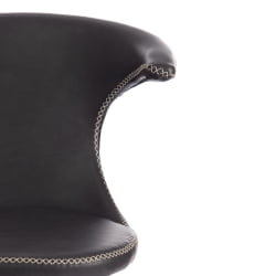 Барный стул FLAIR BAR (mod. 9018) экокожа/металл, 60 х 56 х 106 см , серый 22/черный