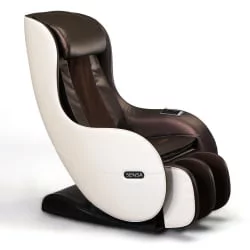 Кресло массажное Sensa Lounger Бежевый Коричневый